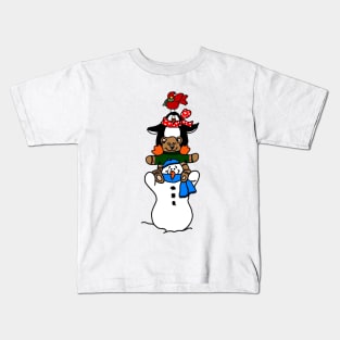 Christmas Holiday Fun Kids T-Shirt